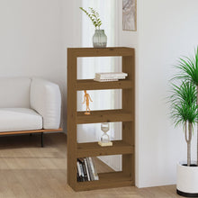 Boekenkast/Kamerscherm 60X30X35,5 Cm Grenenhout 60 x 30 x 135.5 cm Honingbruin