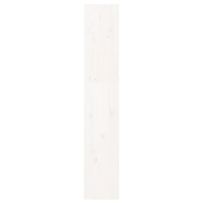 Boekenkast/Kamerscherm 60X30X67,5 Cm Massief Grenenhout 60 x 30 x 167.5 cm Wit