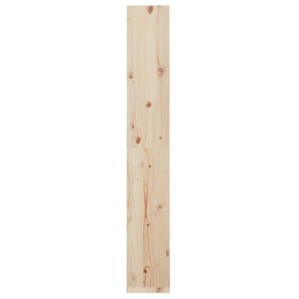Boekenkast/Kamerscherm 60X30X99,5 Cm Massief Grenenhout 60 x 30 x 199.5 cm Bruin
