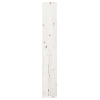 Boekenkast/Kamerscherm 60X30X99,5 Cm Massief Grenenhout 60 x 30 x 199.5 cm Wit