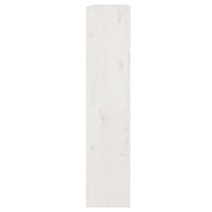 Boekenkast/Kamerscherm 80X30X35,5 Cm Massief Grenenhout 80 x 30 x 135.5 cm Wit