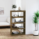 Boekenkast kamerscherm 80x30x135,5 cm massief grenenhout honingbruin