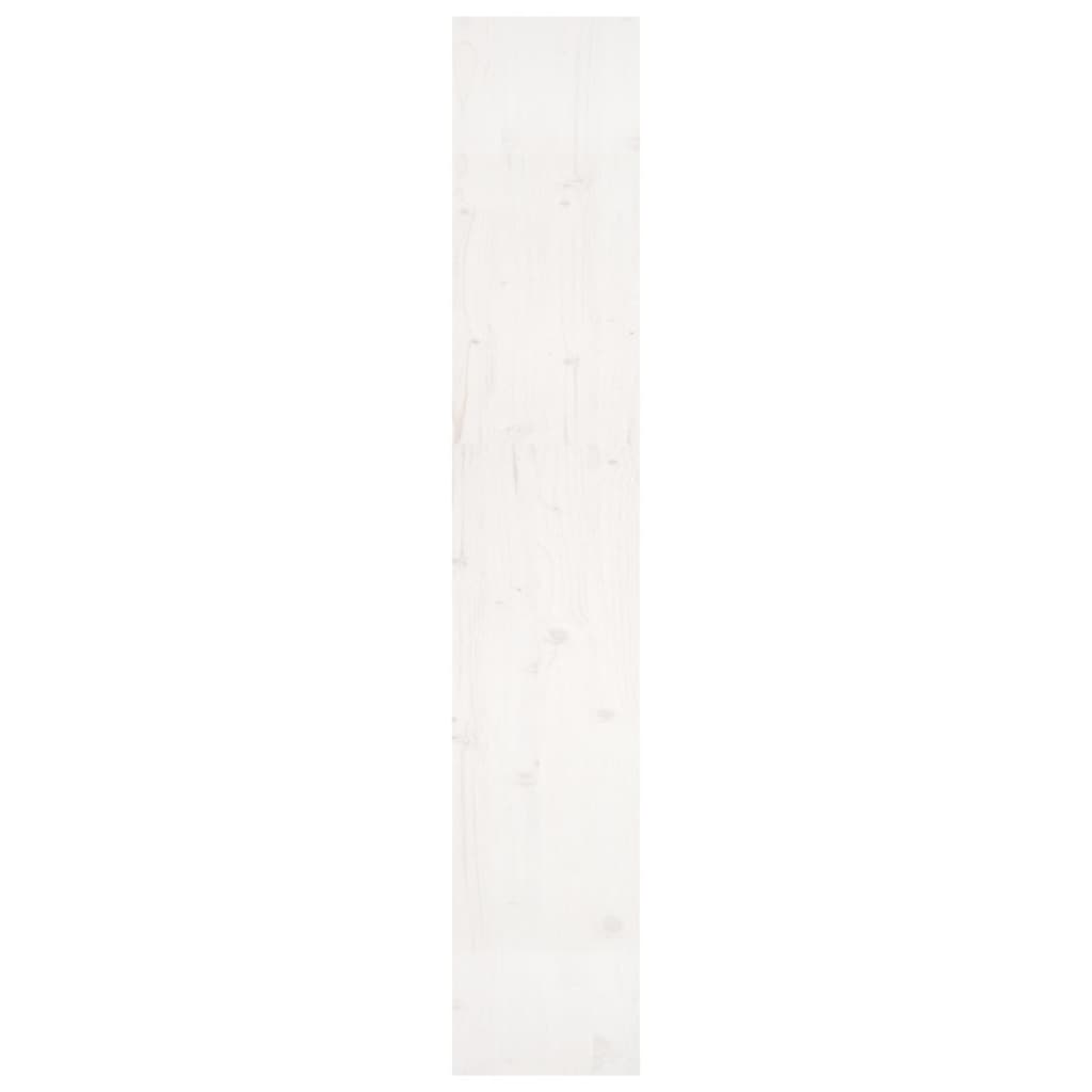 Boekenkast/Kamerscherm 80X30X67,4 Cm Massief Grenenhout 80 x 30 x 167.4 cm Wit