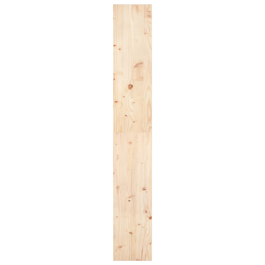Boekenkast/Kamerscherm 80X30X99,5 Cm Massief Grenenhout 80 x 30 x 199.5 cm Bruin