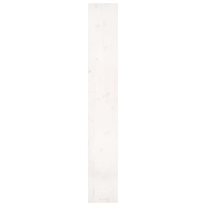 Boekenkast/Kamerscherm 80X30X99,5 Cm Massief Grenenhout 80 x 30 x 199.5 cm Wit