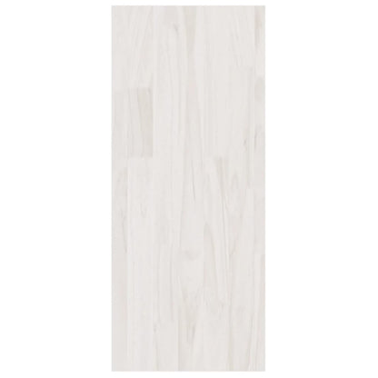 Boekenkast/kamerscherm 100x30x71,5 cm grenenhout wit 100 x 30 x 71.5 cm Wit