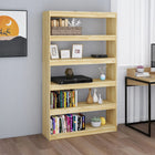 Boekenkast / kamerscherm 100x30x167,5 cm massief grenenhout 100 x 30 x 167.5 cm Naturel