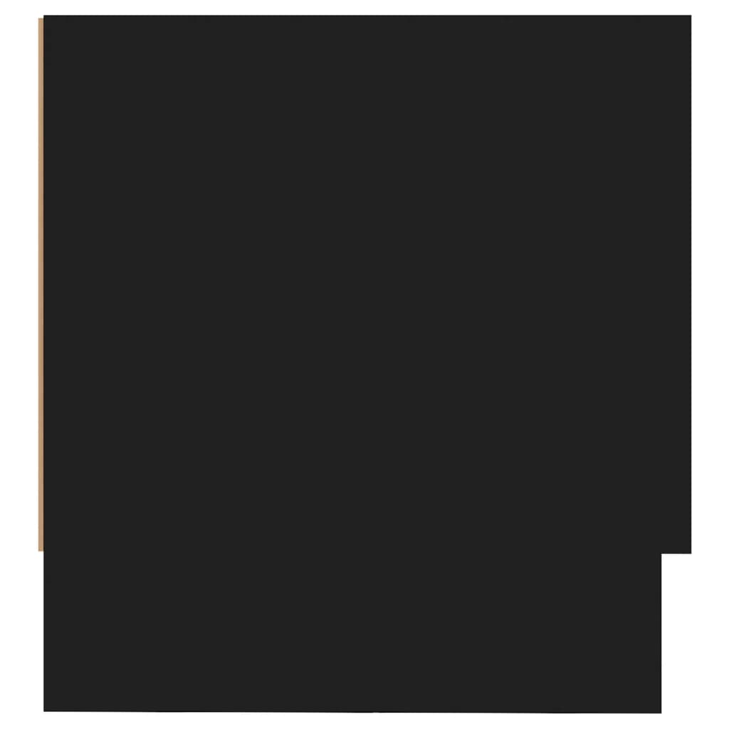 Kledingkast 00X32,5X35 Cm Spaanplaat Zwart