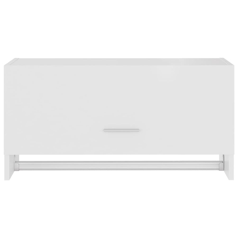 Kledingkast 70X32,5X35 Cm Spaanplaat Wit