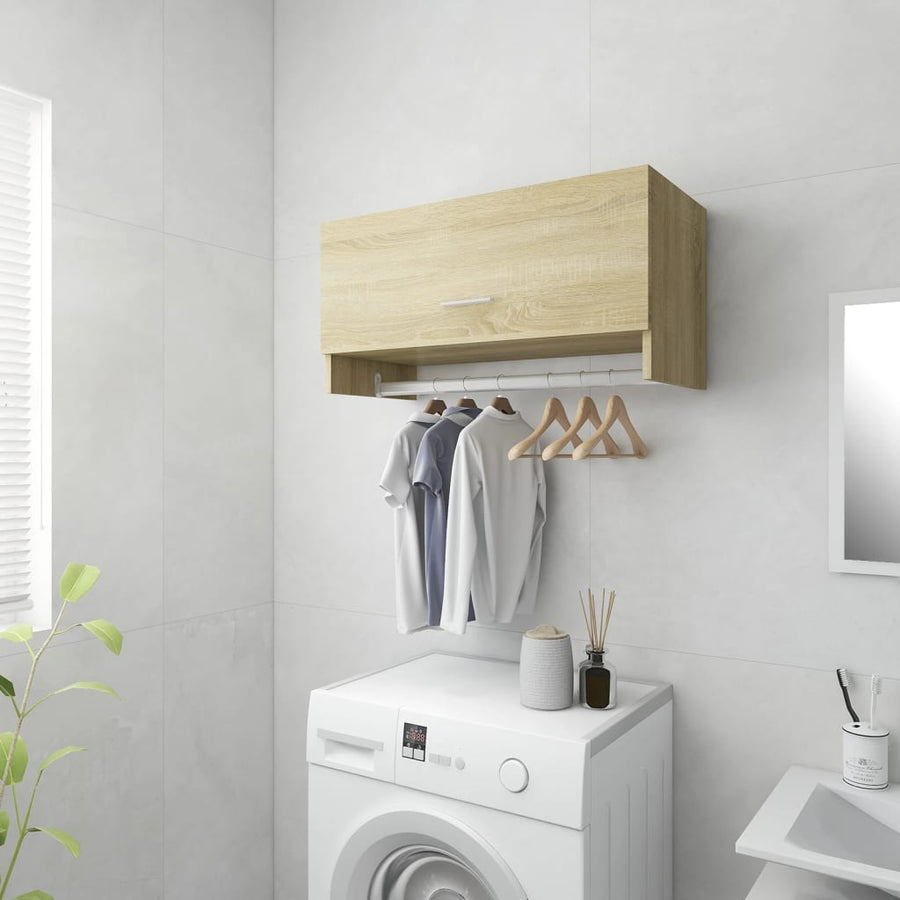 Kledingkast 70X32,5X35 Cm Spaanplaat Kleurig Sonoma eiken