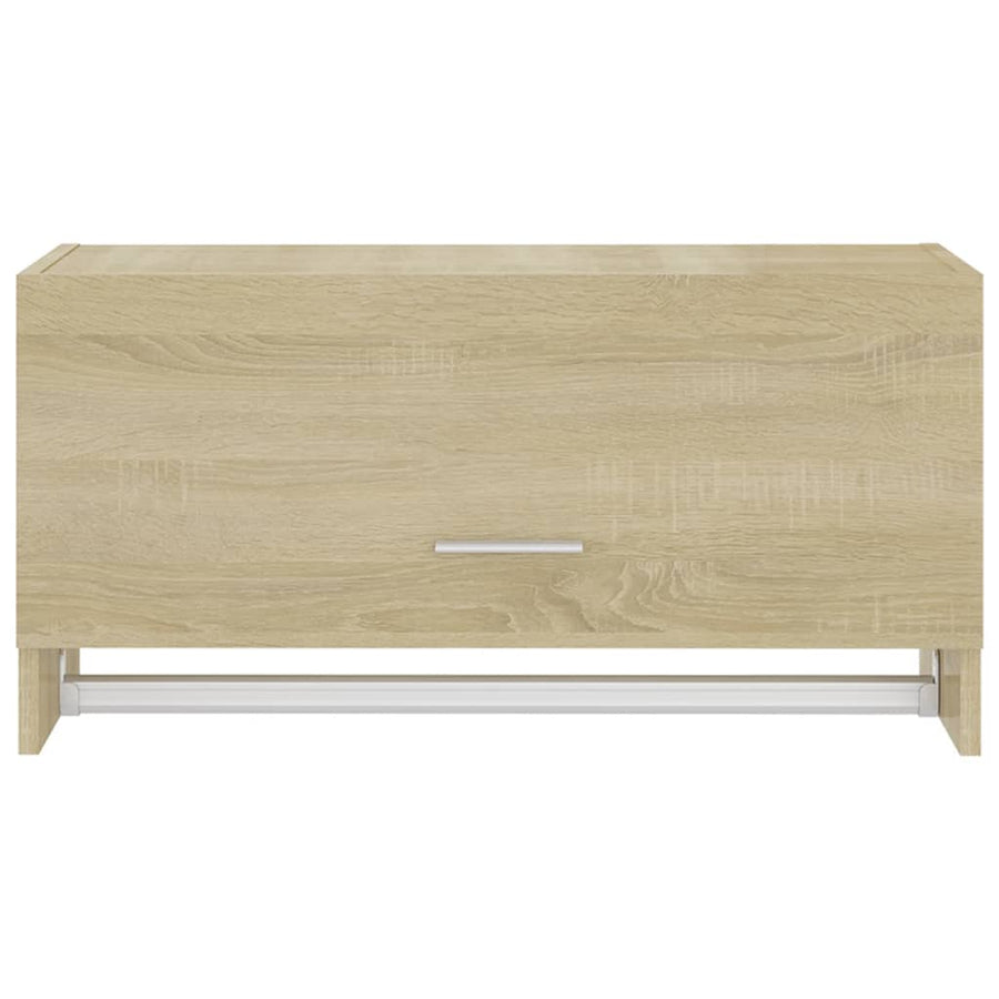 Kledingkast 70X32,5X35 Cm Spaanplaat Kleurig Sonoma eiken