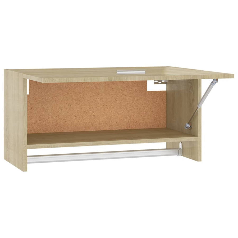 Kledingkast 70X32,5X35 Cm Spaanplaat Kleurig Sonoma eiken