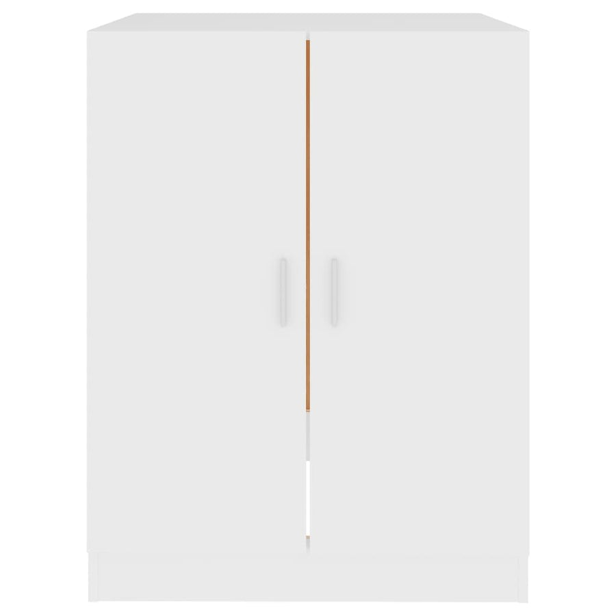 Wasmachinekast 71x71,5x91,5 cm wit Wit