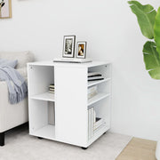 Rolkast 60x53x72 cm spaanplaat wit