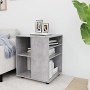 Rolkast 60x53x72 cm spaanplaat betongrijs