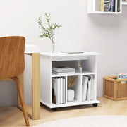 Rolkast 60x45x60 cm spaanplaat wit