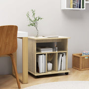 rolkast 60x45x60 cm spaanplaat sonoma eiken
