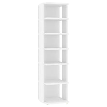 Schoenenkast 27,5X27X02 Cm Bewerkt Hout 1 Wit