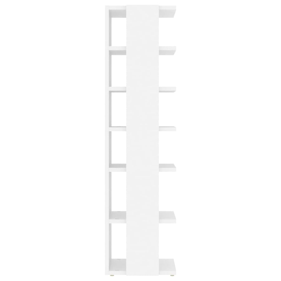 Schoenenkast 27,5X27X02 Cm Bewerkt Hout 1 Wit