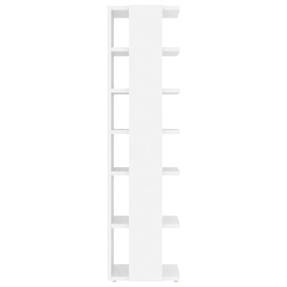 Schoenenkasten 2 st 27,5x27x102 cm bewerkt hout wit Wit