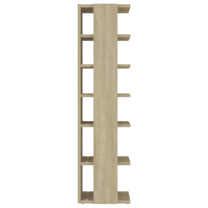 Schoenenkasten 2 st 27,5x27x102 cm sonoma eikenkleurig Sonoma eiken