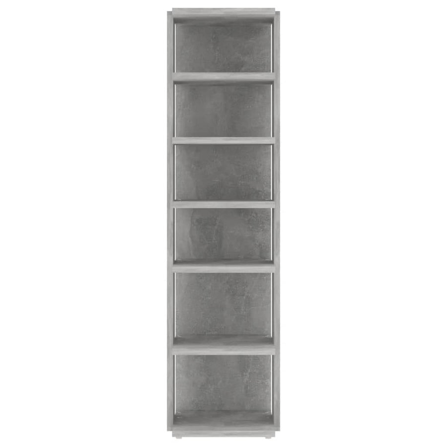 Schoenenkast 27,5X27X02 Cm Bewerkt Hout 1 Betongrijs