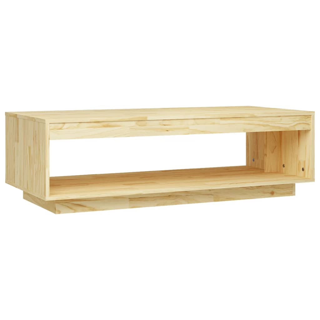 Salontafel 0X50X33,5 Cm Massief Grenenhout Naturel