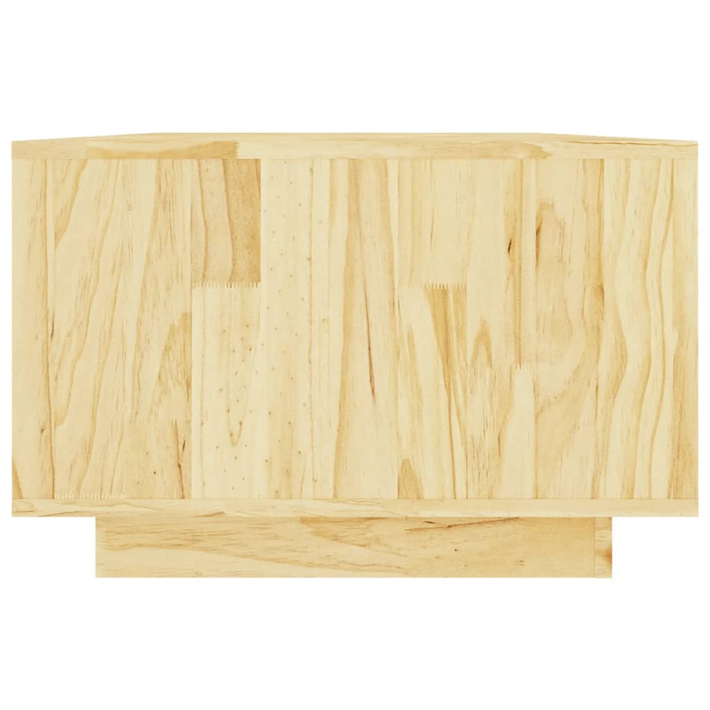 Salontafel 0X50X33,5 Cm Massief Grenenhout Naturel