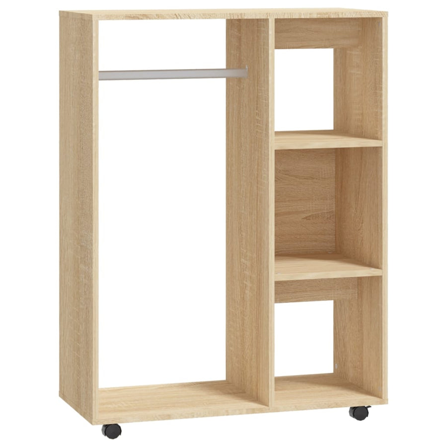 Kledingkast 80X40X0 Cm Spaanplaat Kleurig Sonoma eiken