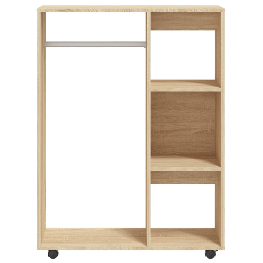 Kledingkast 80X40X0 Cm Spaanplaat Kleurig Sonoma eiken