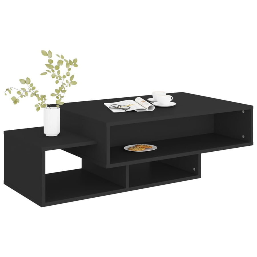 Salontafel 05X55X32 Cm Spaanplaat Zwart