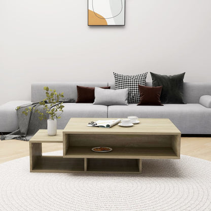 Salontafel 05X55X32 Cm Spaanplaat Kleurig Sonoma eiken