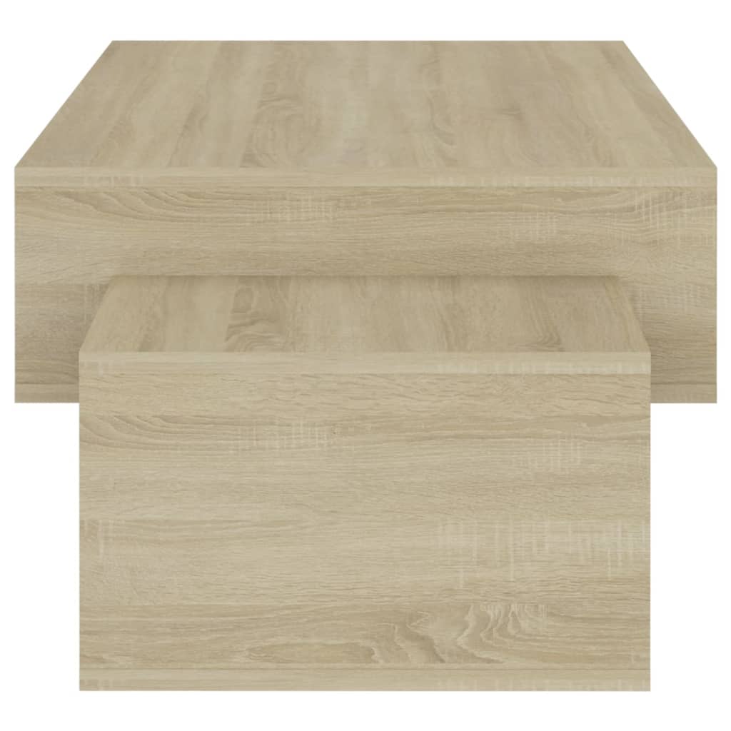 Salontafel 05X55X32 Cm Spaanplaat Kleurig Sonoma eiken