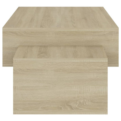 Salontafel 05X55X32 Cm Spaanplaat Kleurig Sonoma eiken