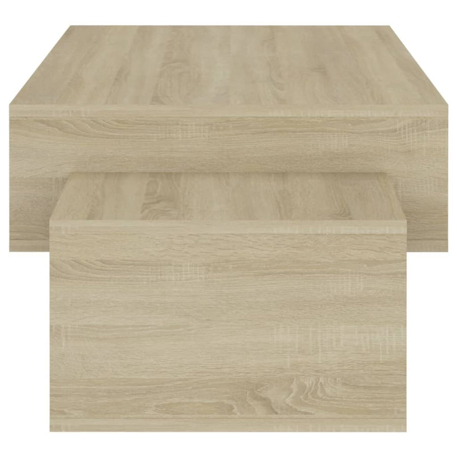 Salontafel 05X55X32 Cm Spaanplaat Kleurig Sonoma eiken