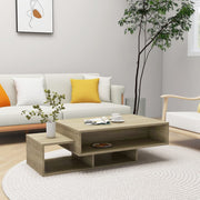 Salontafel 105x55x32 cm spaanplaat sonoma eiken