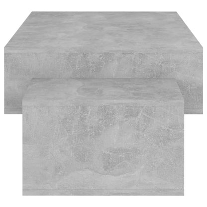 Salontafel 05X55X32 Cm Spaanplaat Betongrijs