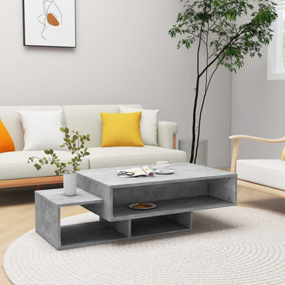 Salontafel 05X55X32 Cm Spaanplaat Betongrijs