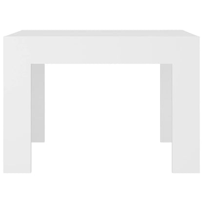 Salontafel 50X50X35 Cm Spaanplaat Wit