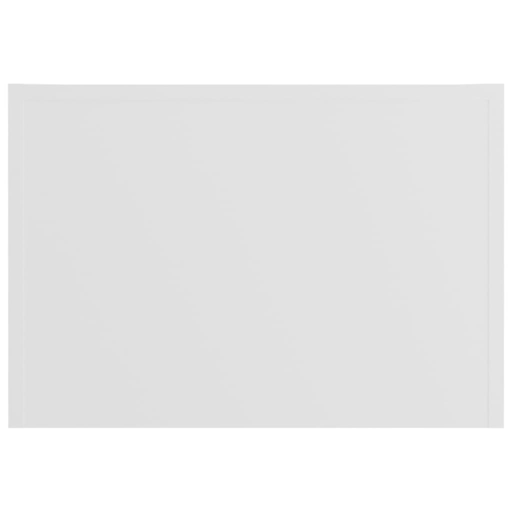 Salontafel 50X50X35 Cm Spaanplaat Wit