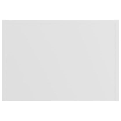Salontafel 50X50X35 Cm Spaanplaat Wit