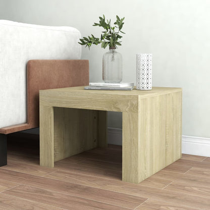 Salontafel 50X50X35 Cm Spaanplaat Kleurig Sonoma eiken
