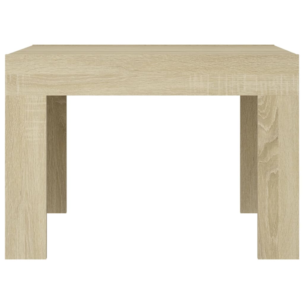 Salontafel 50X50X35 Cm Spaanplaat Kleurig Sonoma eiken