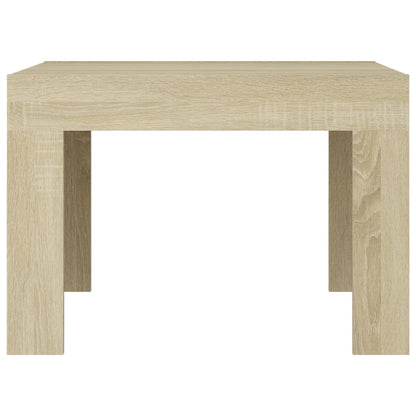 Salontafel 50X50X35 Cm Spaanplaat Kleurig Sonoma eiken