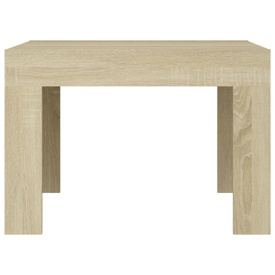 Salontafel 50X50X35 Cm Spaanplaat Kleurig Sonoma eiken