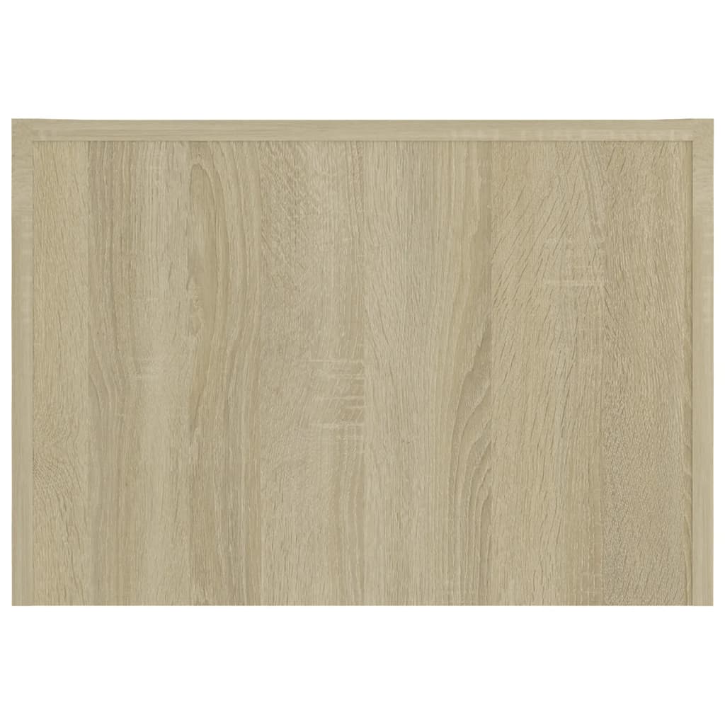 Salontafel 50X50X35 Cm Spaanplaat Kleurig Sonoma eiken
