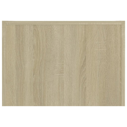 Salontafel 50X50X35 Cm Spaanplaat Kleurig Sonoma eiken