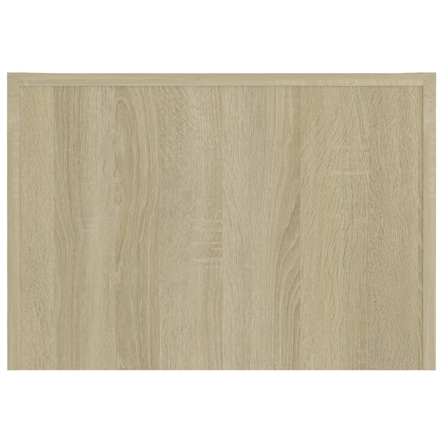 Salontafel 50X50X35 Cm Spaanplaat Kleurig Sonoma eiken