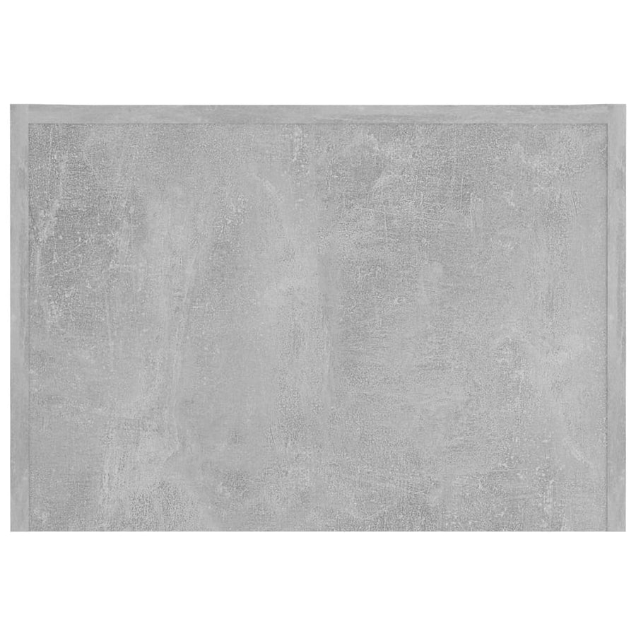 Salontafel 50x50x35 cm bewerkt hout betongrijs