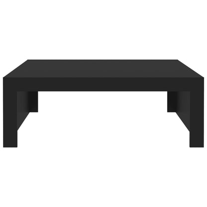Salontafel 100X100X35 Cm Spaanplaat Zwart